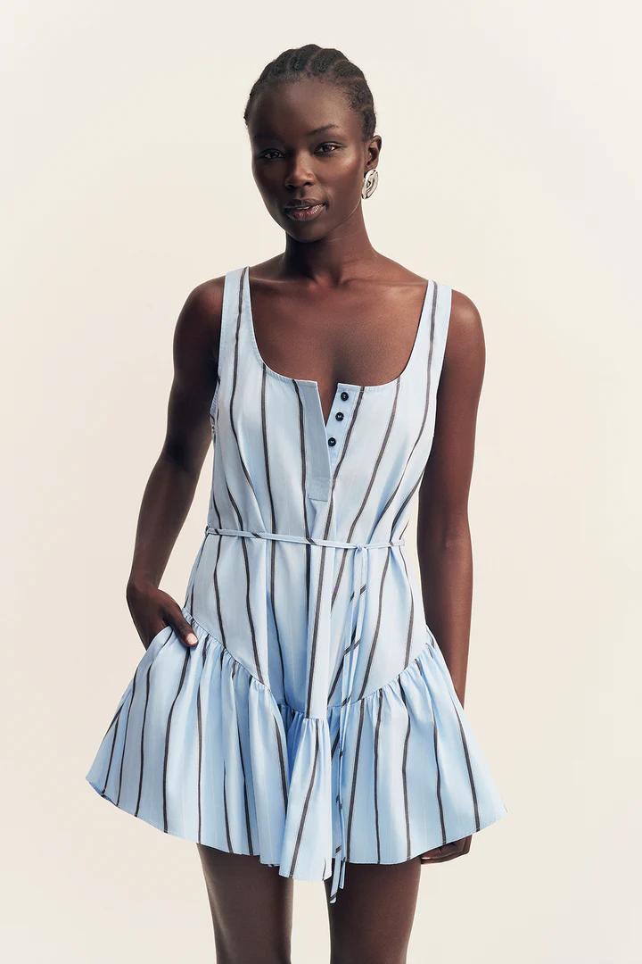 saxon scoop neck mini dress 2